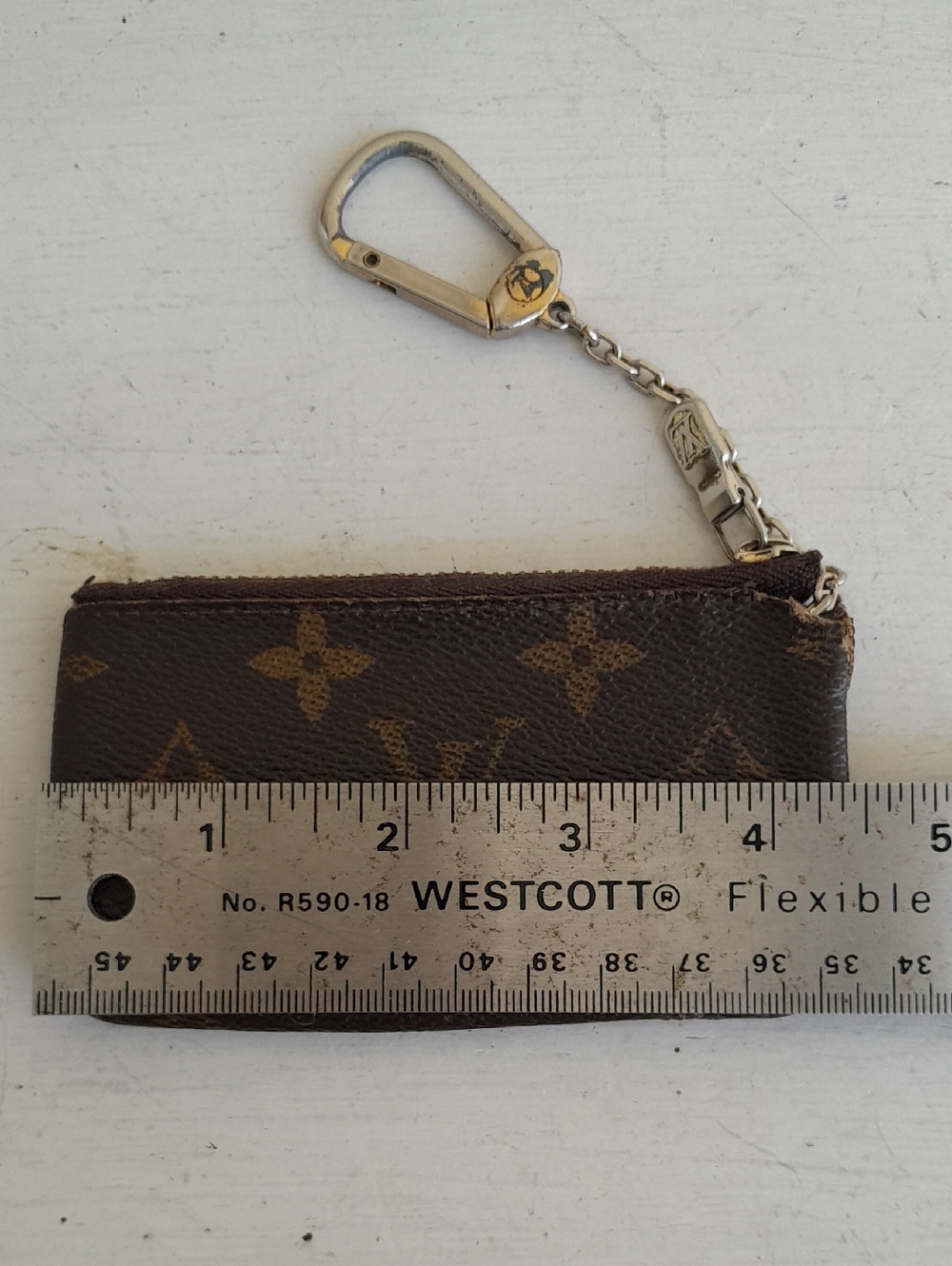 Louis Vuitton Monogram Key & Card Holder in Brown and Gold - Picture 2 of 7
